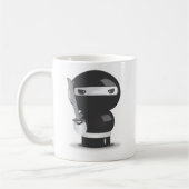 Ninja Doll Koffiemok (Links)