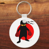 Ninja door Chillee Wilson Sleutelhanger (Voorkant)