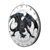 Ninja Draak Dartbord (Voorkant Rechts)