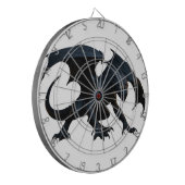 Ninja Draak Dartbord (Voorkant Links)