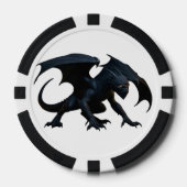 Ninja Draak Poker Chips (Voorkant)