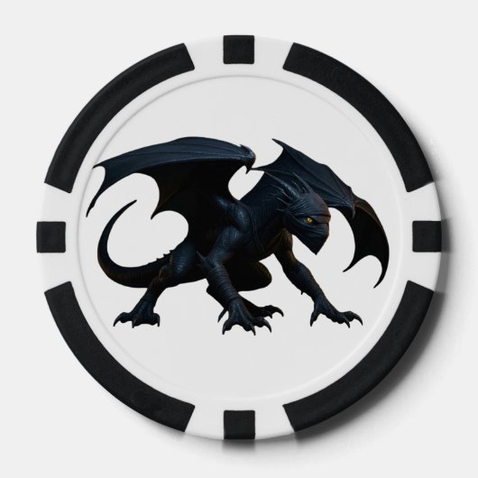 Ninja Draak Poker Chips (Voorkant)