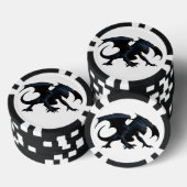 Ninja Draak Poker Chips (Opstapeling)