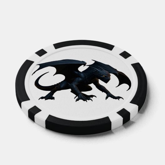 Ninja Draak Poker Chips (Enkel)