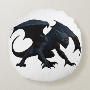Ninja Draak Rond Kussen