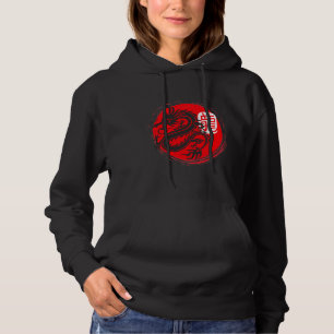 Ninja Dragon Japanse Oriental Sun Japan Art Hoodie