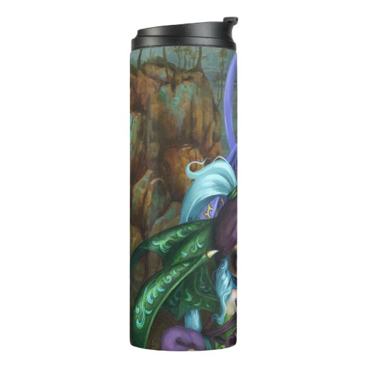 "Ninja Dragonlings II" Thermosbeker (Gedraaid links)