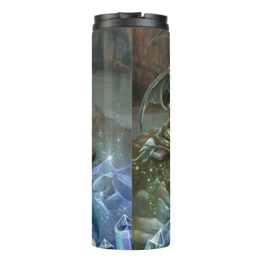 "Ninja Dragonlings III" Thermosbeker (Achterkant)