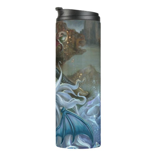 "Ninja Dragonlings III" Thermosbeker (Geroteerd rechts)