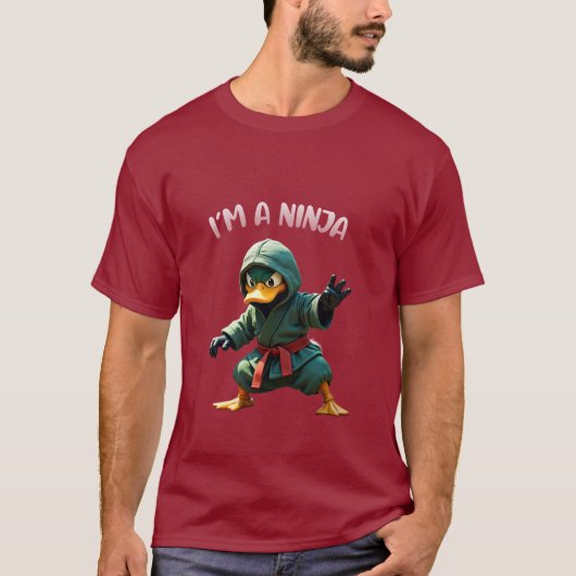 Ninja Duck Tshirt (Voorkant)