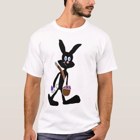 Ninja Easter Bunny T-Shirt (Voorkant)