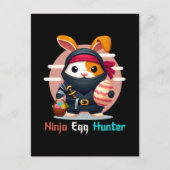 Ninja Egg Hunter Briefkaart (Voorkant)