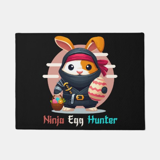 Ninja Egg Hunter Deurmat (Voorkant)