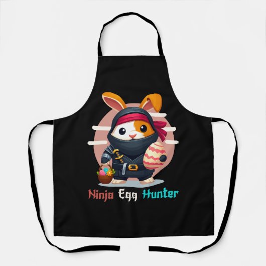 Ninja Egg Hunter Schort (Voorkant)