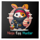 Ninja Egg Hunter Tegeltje (Voorkant)