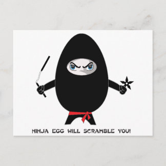 Ninja Egg zal je Briefkaart scrammeren