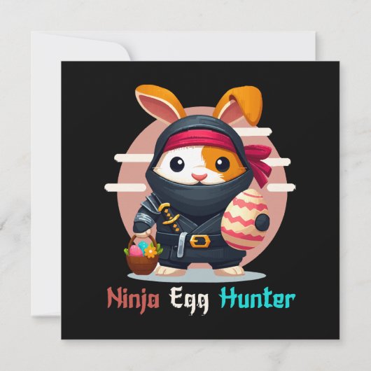 Ninja Eier Jager (Achterkant)