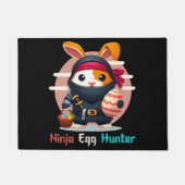 Ninja Eier Jager Deurmat (Voorkant)