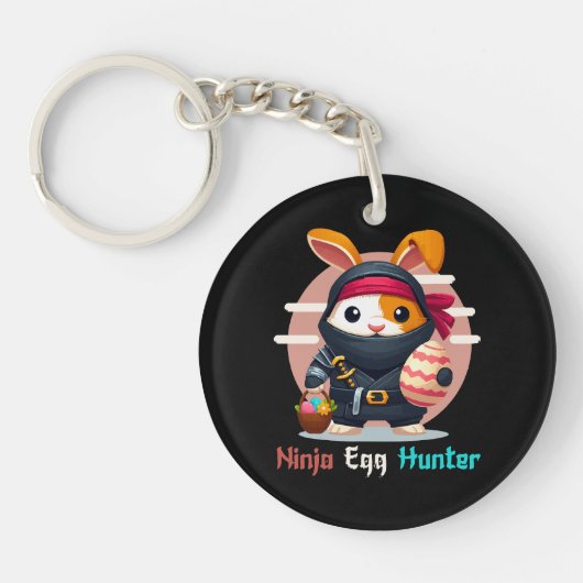 Ninja Eierjager Sleutelhanger (Voorkant)