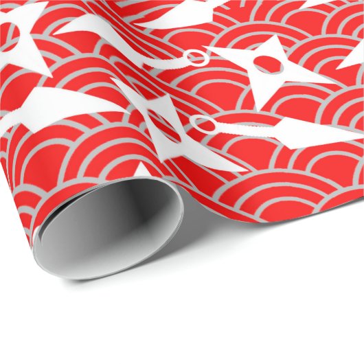 Ninja Elegance Wrapping Paper Cadeaupapier (Rol Hoek)