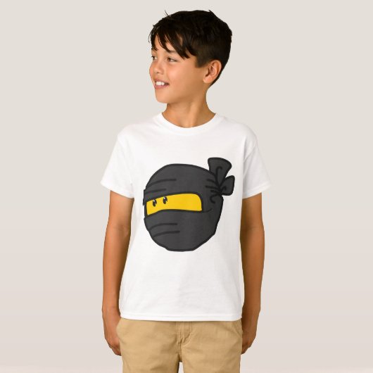 Ninja Emoji T-shirt (Voorkant volledig)