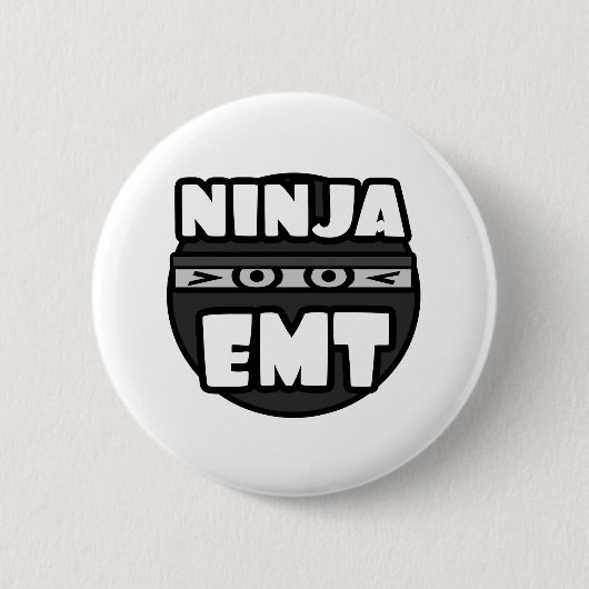 Ninja EMT Ronde Button 5,7 Cm (Voorkant)