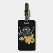 Ninja en Turtles Bagagelabel (Voorkant verticaal)
