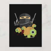 Ninja en Turtles Briefkaart (Voorkant)