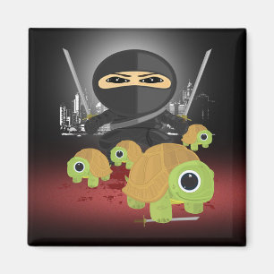 Ninja en Turtles Magneet