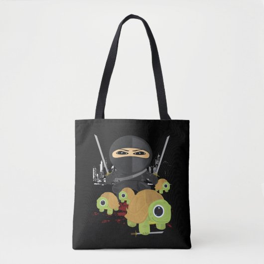 Ninja en Turtles Tote Bag (Voorkant)