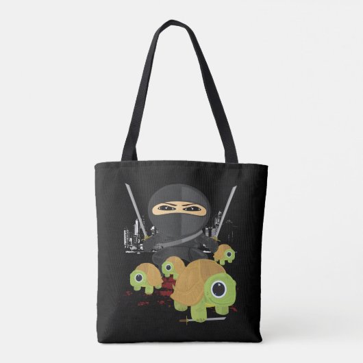 Ninja en Turtles Tote Bag (Achterkant)