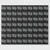 Ninja Extraordinaire Cadeaupapier (Vlak)