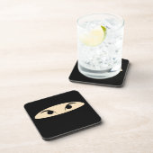Ninja Face Bier Onderzetter (Rechterzijde)