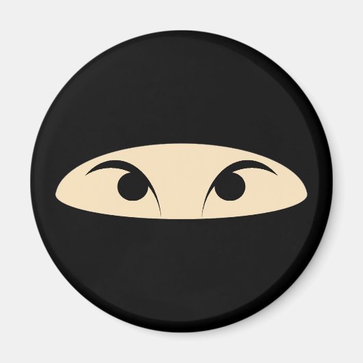 Ninja Face Magneet (Voorkant)
