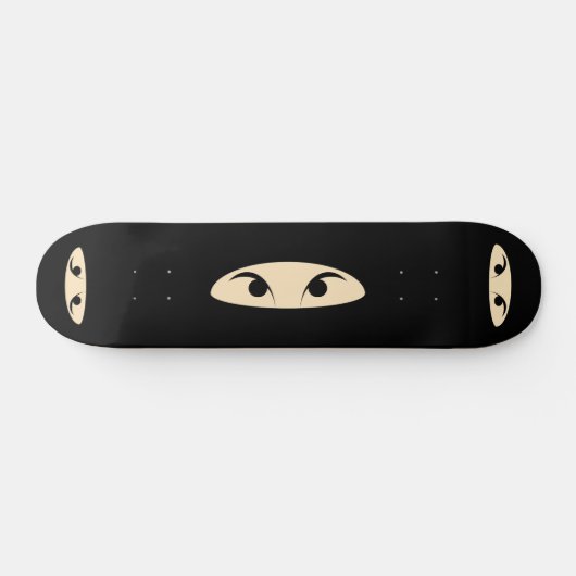 Ninja Face Skateboard (Horizontaal)