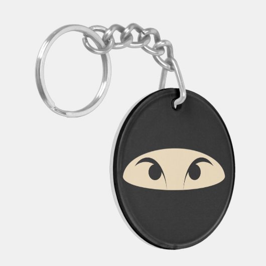 Ninja Face Sleutelhanger (Voorkant Links)