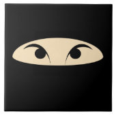 Ninja Face Tegeltje (Voorkant)