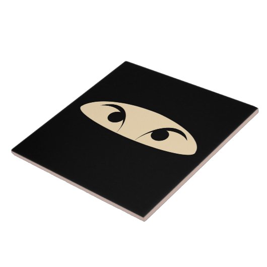 Ninja Face Tegeltje (Zijkant)