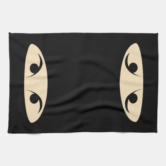 Ninja Face Theedoek (Horizontaal)