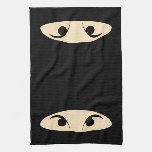 Ninja Face Theedoek (Verticaal)