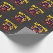 Ninja Fart Humor Karate Silent Farting Joke Cadeaupapier (Hoek)