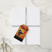 NINJA Film Ster Warrior Trapper Karate Feest Cadeaulabel (Met Touw)