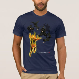 NINJA FIRE FIGHT T-SHIRT