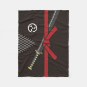 NINJA FLEECE DEKEN (Voorkant)