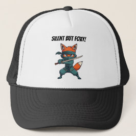 Ninja Fox Baseballpet – Muts met Cute Martial Arts Trucker Pet