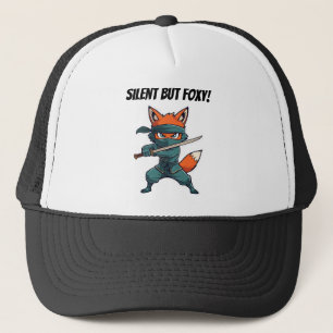 Ninja Fox Baseballpet – Muts met Cute Martial Arts Trucker Pet