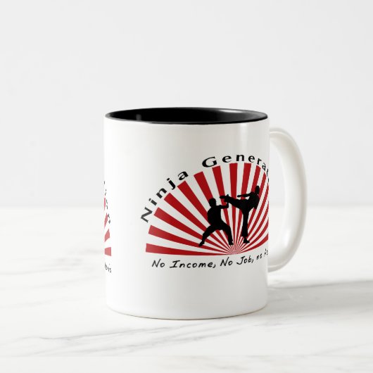 Ninja Generation Coffee Mok (Voorkant rechts)