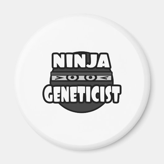 Ninja Geneticus Magneet (Voorkant)