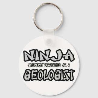 Ninja...Geoloog Sleutelhanger