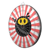 Ninja-gezicht Dartbord (Voorkant Rechts)